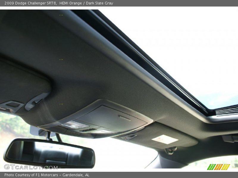 HEMI Orange / Dark Slate Gray 2009 Dodge Challenger SRT8