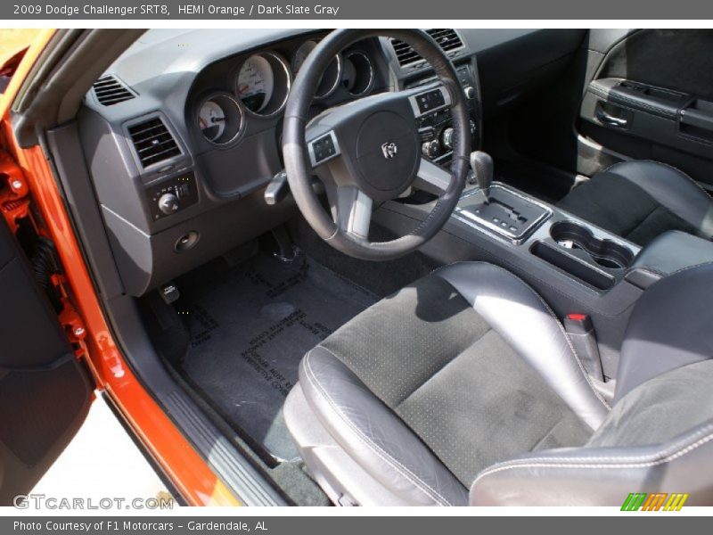 HEMI Orange / Dark Slate Gray 2009 Dodge Challenger SRT8