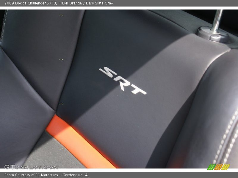 HEMI Orange / Dark Slate Gray 2009 Dodge Challenger SRT8