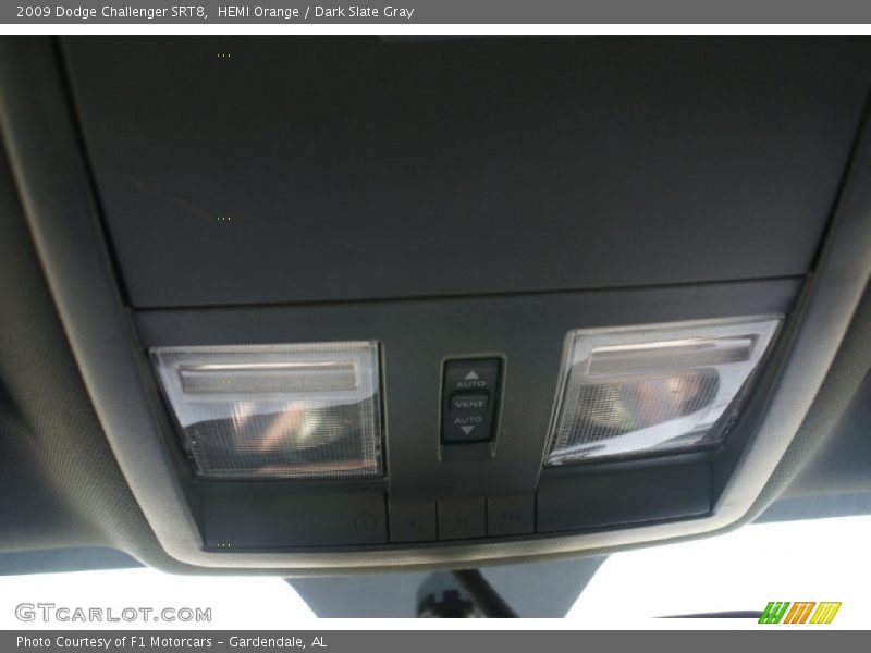HEMI Orange / Dark Slate Gray 2009 Dodge Challenger SRT8