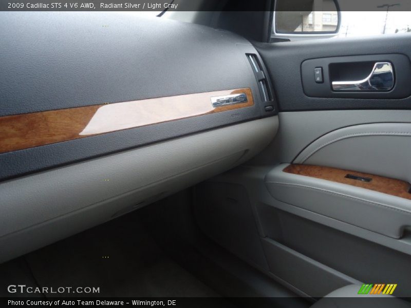 Radiant Silver / Light Gray 2009 Cadillac STS 4 V6 AWD