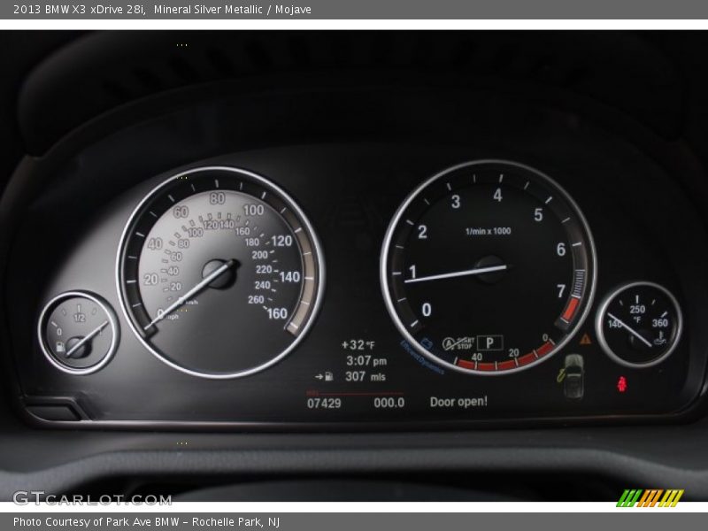  2013 X3 xDrive 28i xDrive 28i Gauges