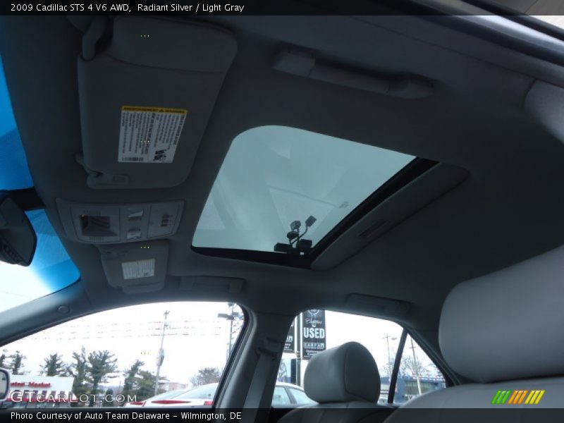 Radiant Silver / Light Gray 2009 Cadillac STS 4 V6 AWD
