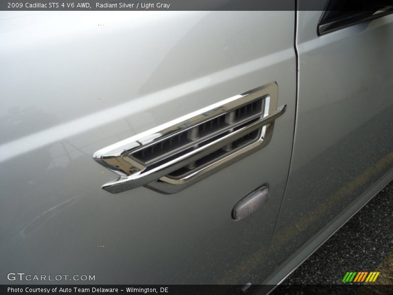 Radiant Silver / Light Gray 2009 Cadillac STS 4 V6 AWD