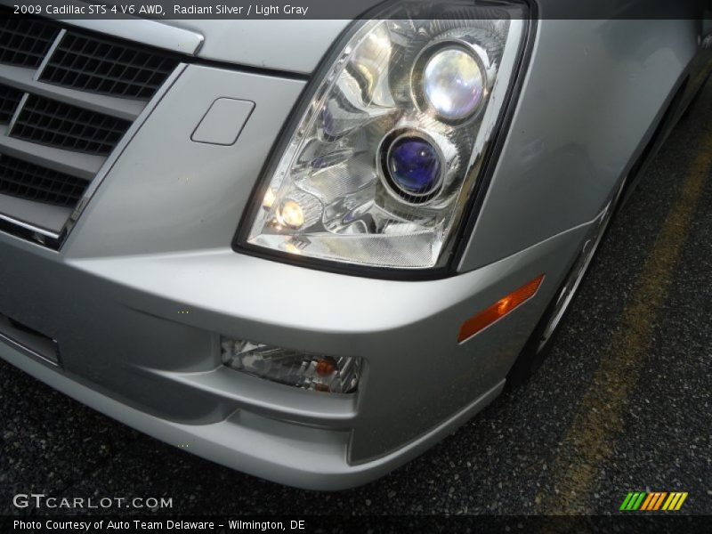 Radiant Silver / Light Gray 2009 Cadillac STS 4 V6 AWD
