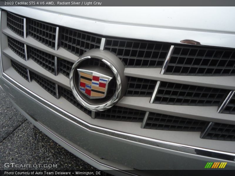 Radiant Silver / Light Gray 2009 Cadillac STS 4 V6 AWD