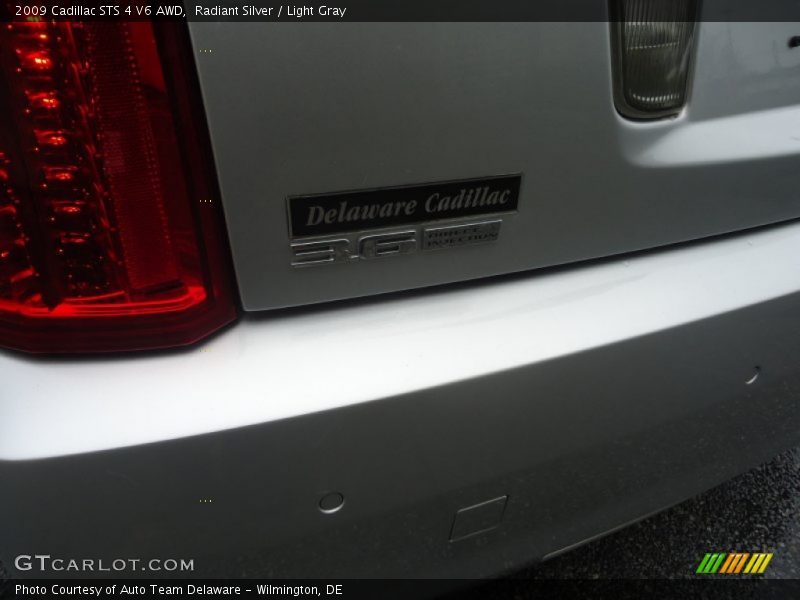 Radiant Silver / Light Gray 2009 Cadillac STS 4 V6 AWD