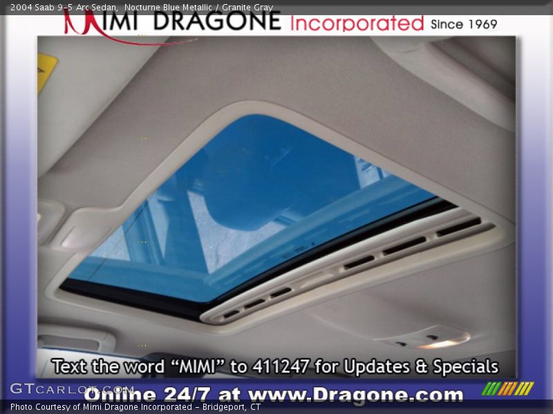 Nocturne Blue Metallic / Granite Gray 2004 Saab 9-5 Arc Sedan