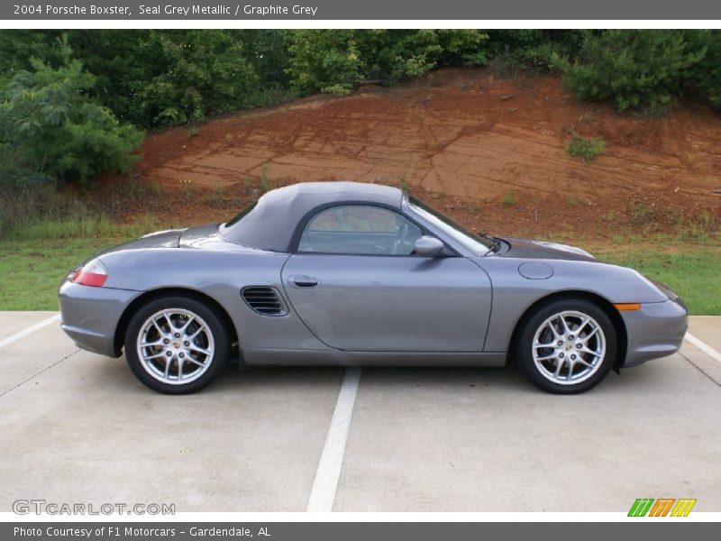Seal Grey Metallic / Graphite Grey 2004 Porsche Boxster