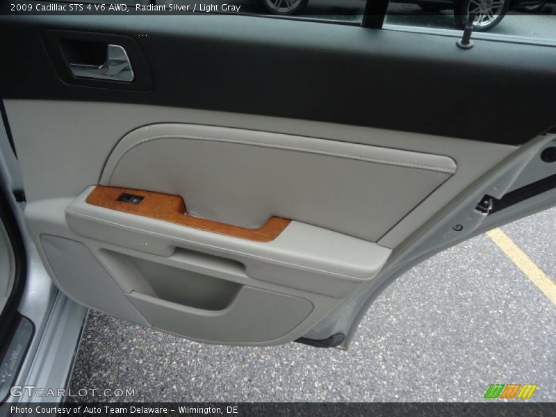Radiant Silver / Light Gray 2009 Cadillac STS 4 V6 AWD