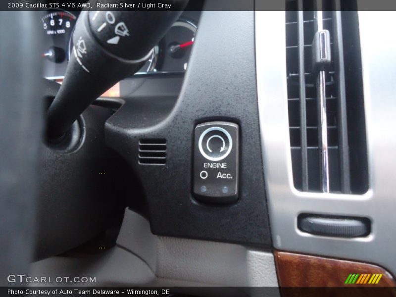 Radiant Silver / Light Gray 2009 Cadillac STS 4 V6 AWD