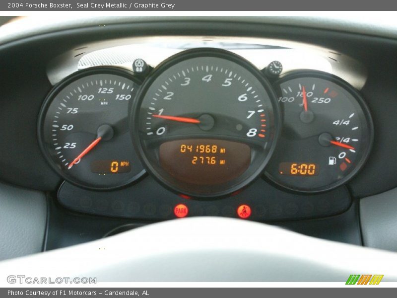  2004 Boxster   Gauges