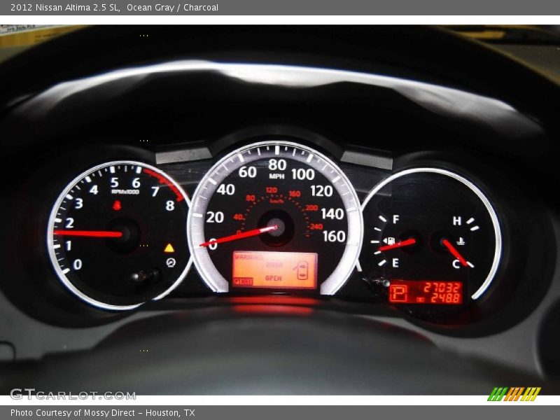 Ocean Gray / Charcoal 2012 Nissan Altima 2.5 SL