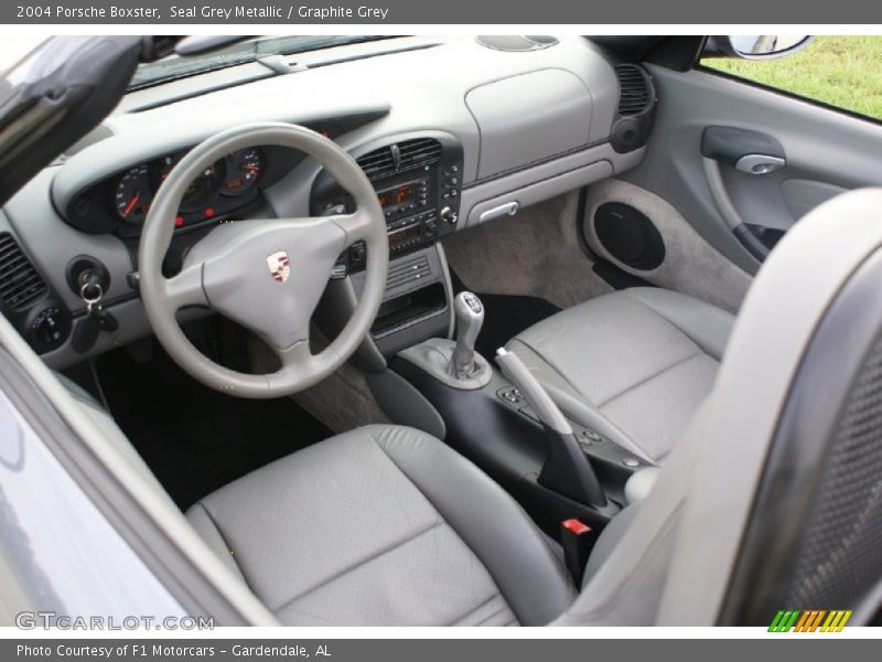  2004 Boxster  Graphite Grey Interior