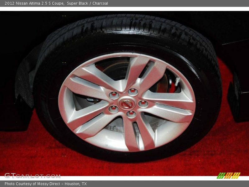 Super Black / Charcoal 2012 Nissan Altima 2.5 S Coupe