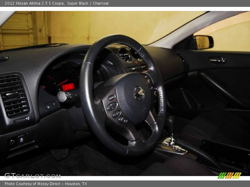 Super Black / Charcoal 2012 Nissan Altima 2.5 S Coupe