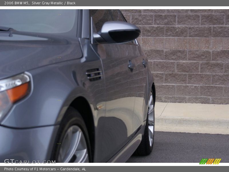 Silver Gray Metallic / Black 2006 BMW M5