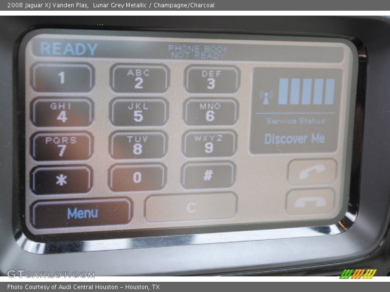 Lunar Grey Metallic / Champagne/Charcoal 2008 Jaguar XJ Vanden Plas