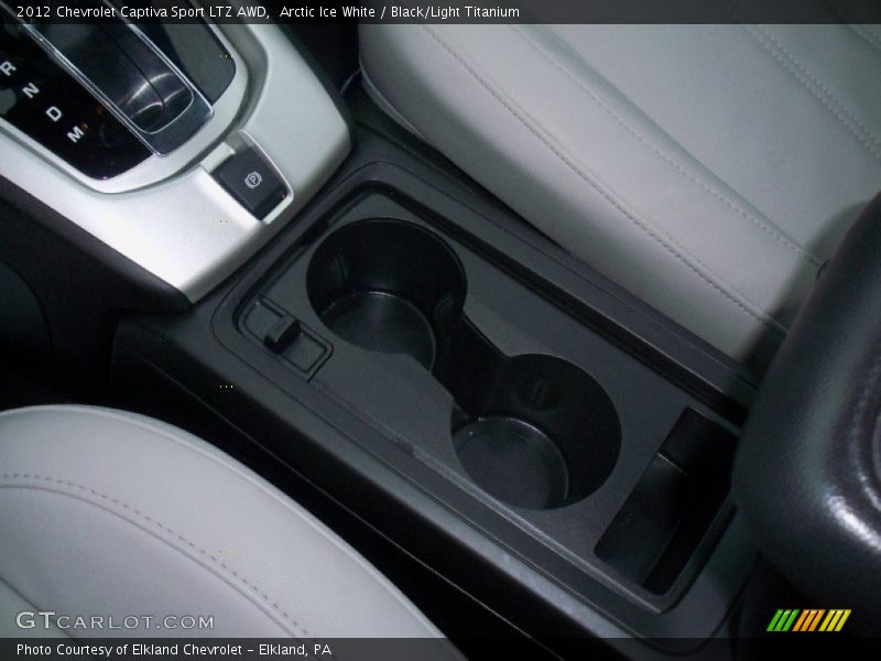 Arctic Ice White / Black/Light Titanium 2012 Chevrolet Captiva Sport LTZ AWD