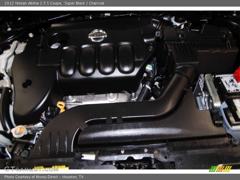 Super Black / Charcoal 2012 Nissan Altima 2.5 S Coupe