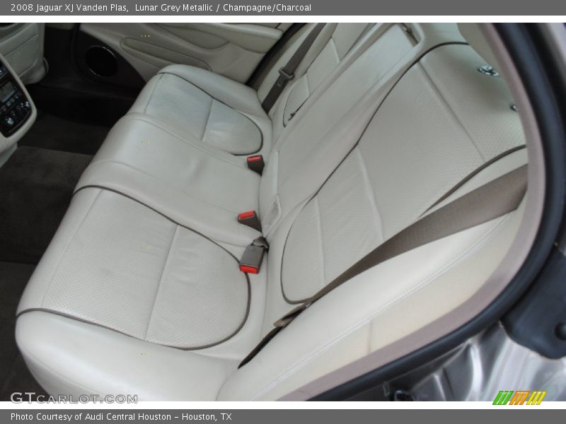 Lunar Grey Metallic / Champagne/Charcoal 2008 Jaguar XJ Vanden Plas