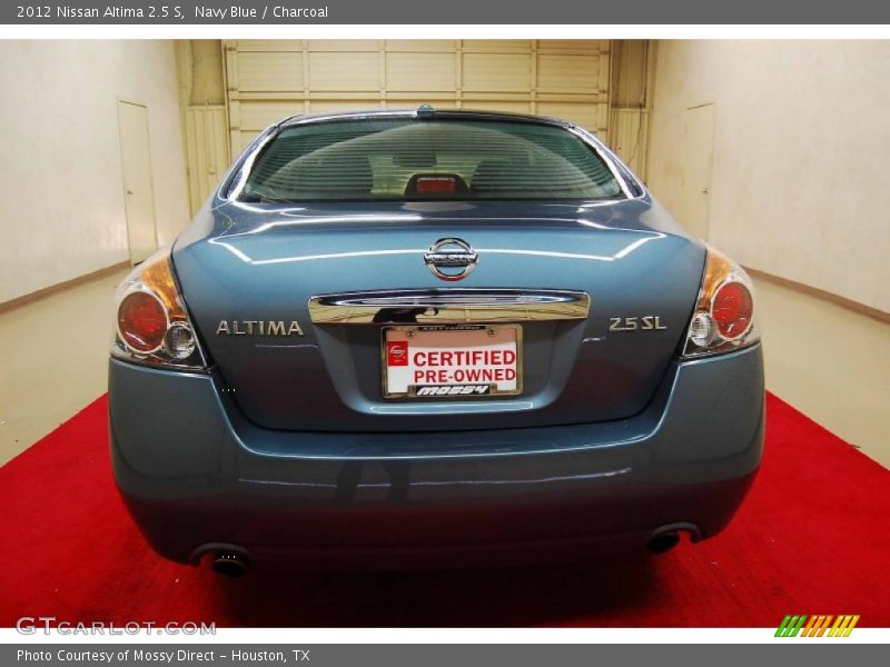 Navy Blue / Charcoal 2012 Nissan Altima 2.5 S