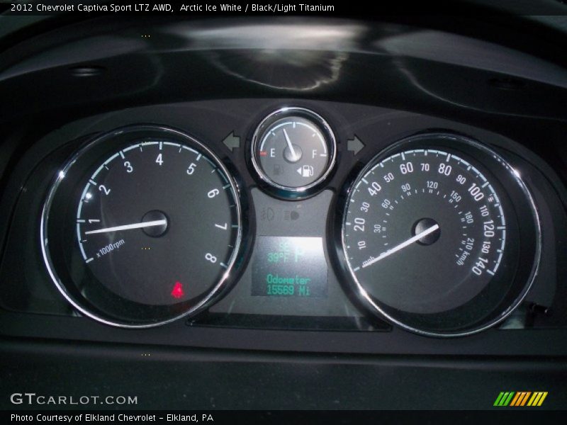 2012 Captiva Sport LTZ AWD LTZ AWD Gauges