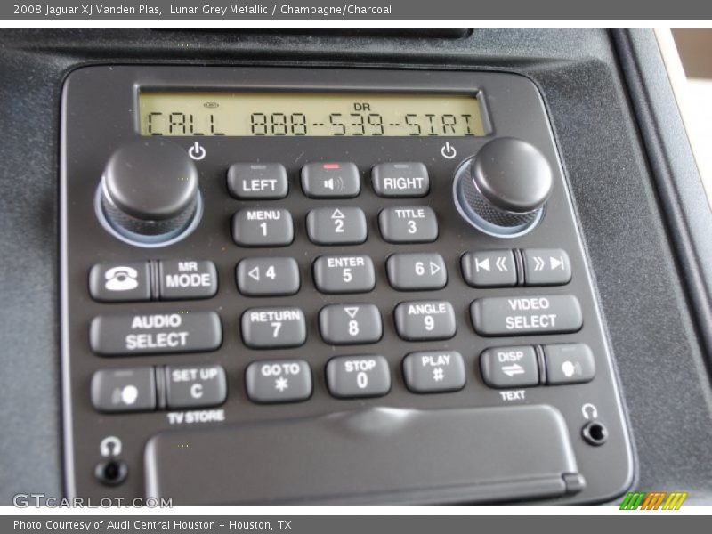Lunar Grey Metallic / Champagne/Charcoal 2008 Jaguar XJ Vanden Plas