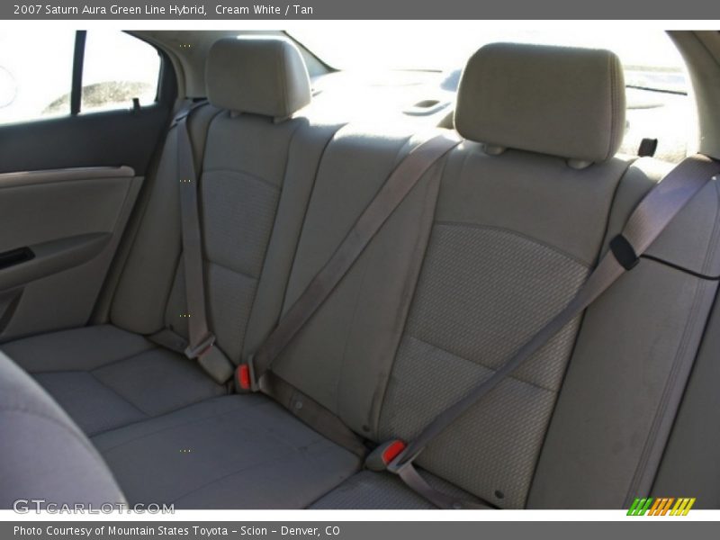 Cream White / Tan 2007 Saturn Aura Green Line Hybrid