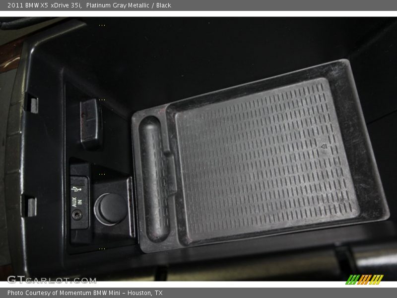 Platinum Gray Metallic / Black 2011 BMW X5 xDrive 35i