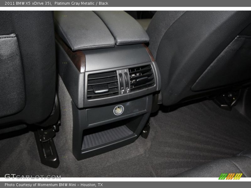 Platinum Gray Metallic / Black 2011 BMW X5 xDrive 35i
