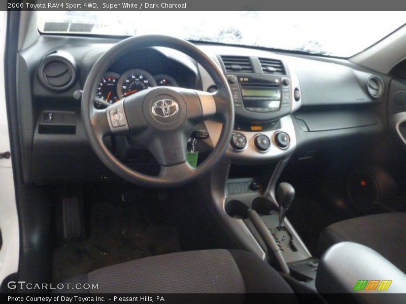 Super White / Dark Charcoal 2006 Toyota RAV4 Sport 4WD