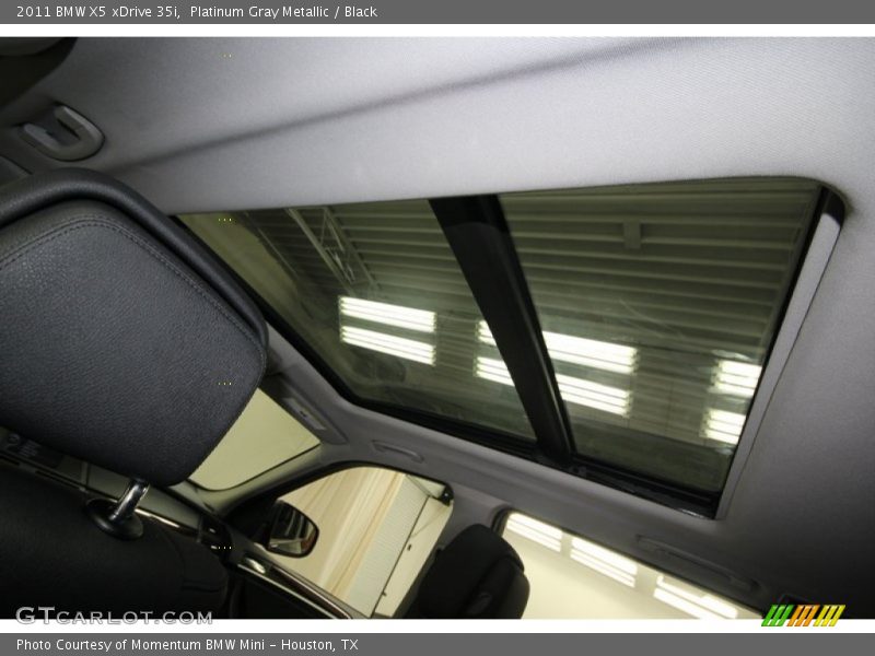Platinum Gray Metallic / Black 2011 BMW X5 xDrive 35i