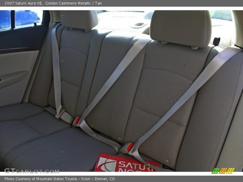 Golden Cashmere Metallic / Tan 2007 Saturn Aura XE