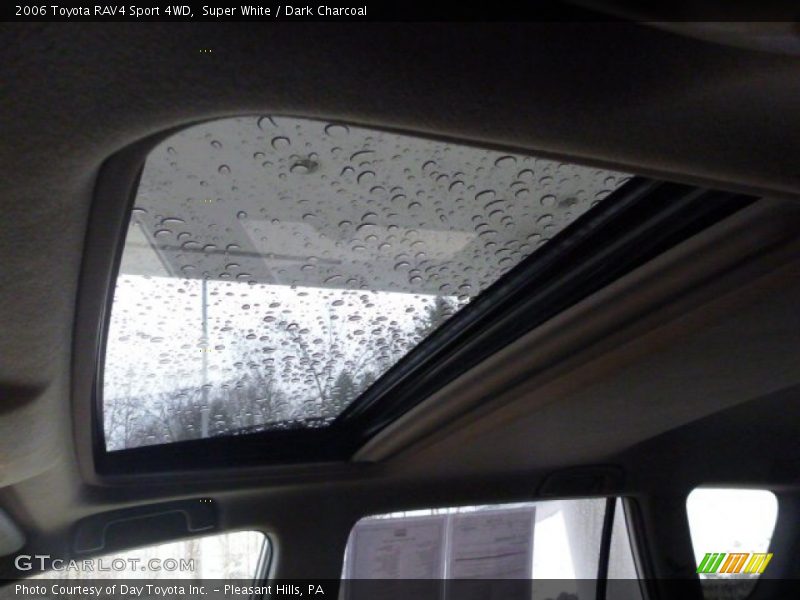 Super White / Dark Charcoal 2006 Toyota RAV4 Sport 4WD