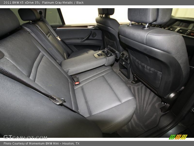 Platinum Gray Metallic / Black 2011 BMW X5 xDrive 35i