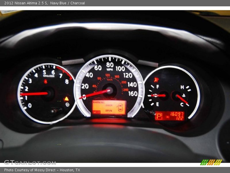 Navy Blue / Charcoal 2012 Nissan Altima 2.5 S