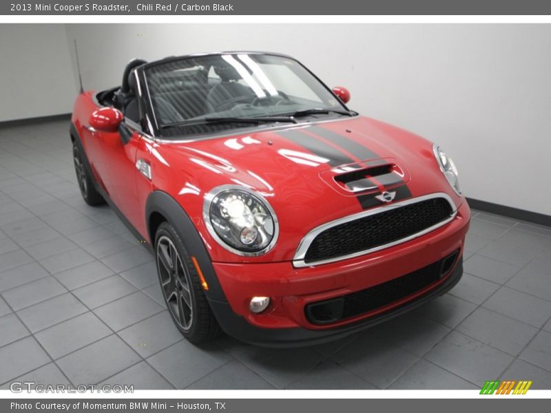 Chili Red / Carbon Black 2013 Mini Cooper S Roadster