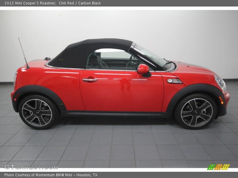 Chili Red / Carbon Black 2013 Mini Cooper S Roadster