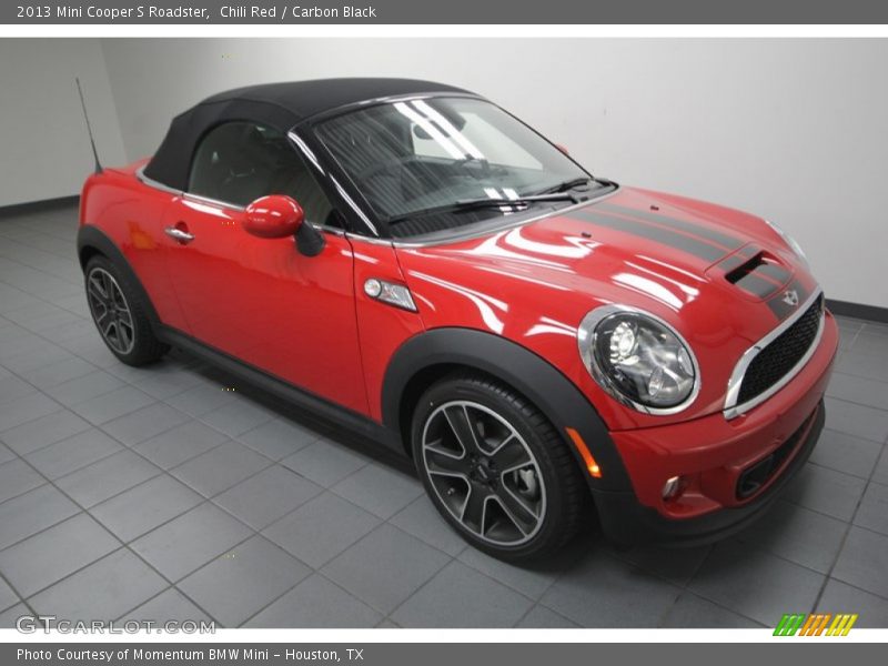 Chili Red / Carbon Black 2013 Mini Cooper S Roadster