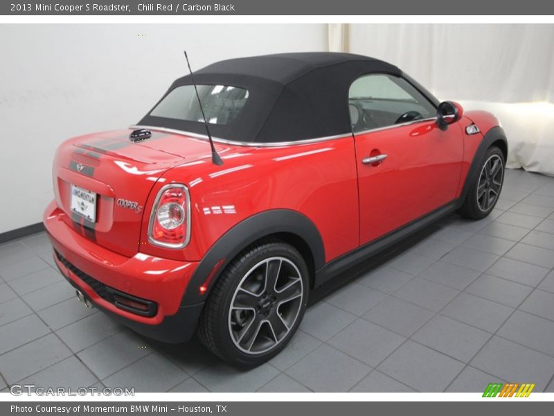 Chili Red / Carbon Black 2013 Mini Cooper S Roadster