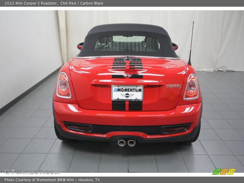 Chili Red / Carbon Black 2013 Mini Cooper S Roadster