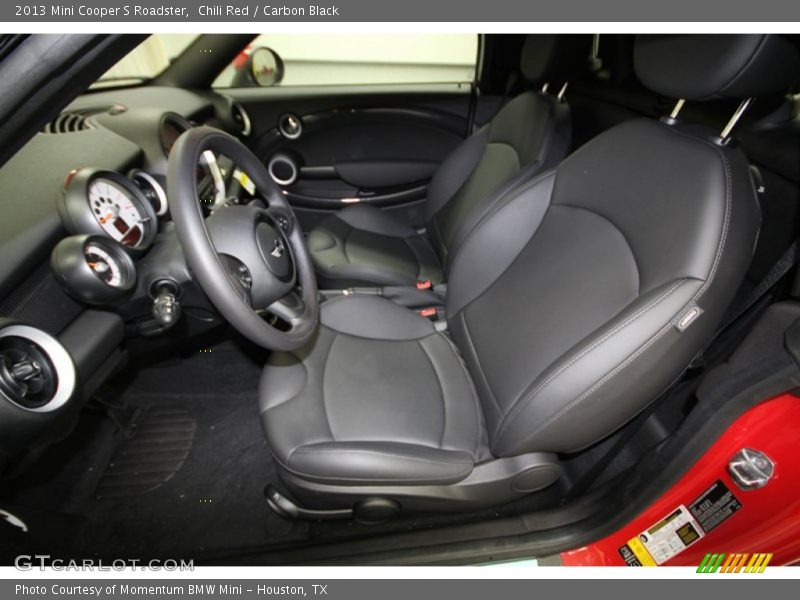 Chili Red / Carbon Black 2013 Mini Cooper S Roadster