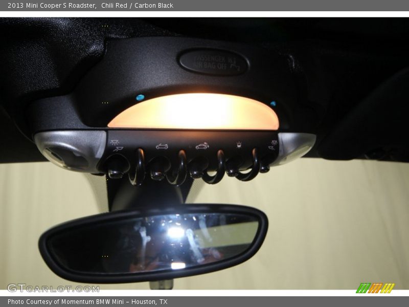 Chili Red / Carbon Black 2013 Mini Cooper S Roadster