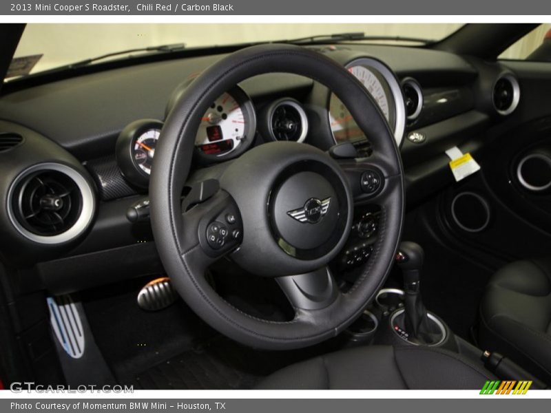 Chili Red / Carbon Black 2013 Mini Cooper S Roadster