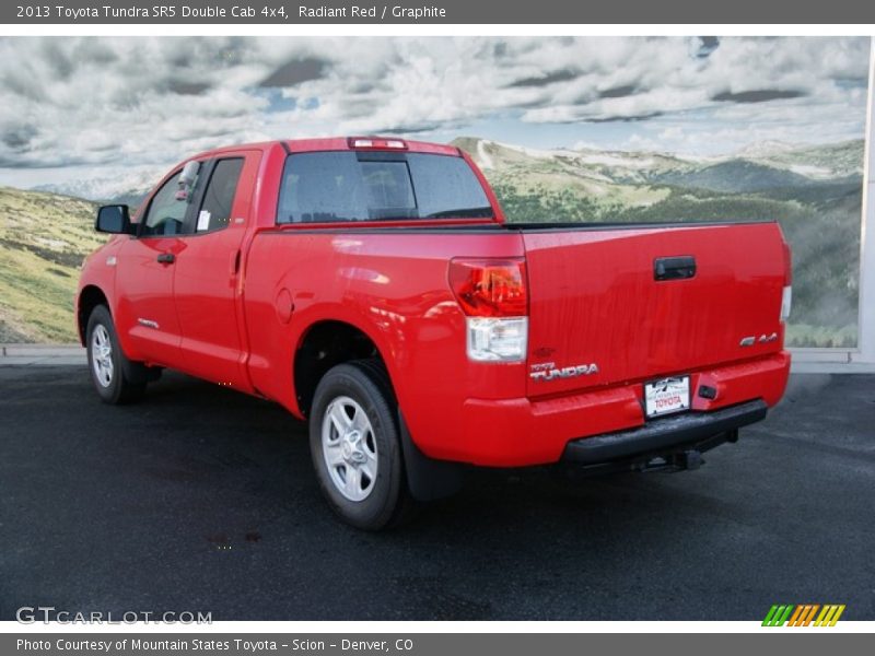 Radiant Red / Graphite 2013 Toyota Tundra SR5 Double Cab 4x4