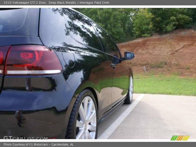 Deep Black Metallic / Interlagos Plaid Cloth 2010 Volkswagen GTI 2 Door