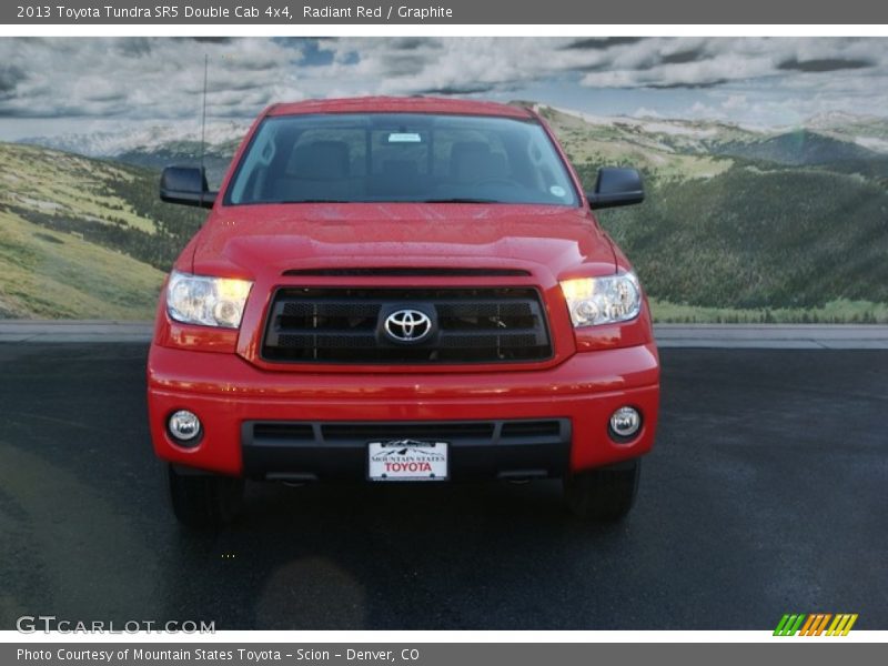 Radiant Red / Graphite 2013 Toyota Tundra SR5 Double Cab 4x4