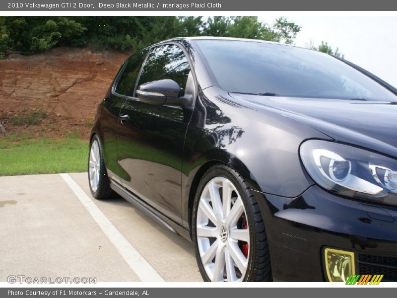 Deep Black Metallic / Interlagos Plaid Cloth 2010 Volkswagen GTI 2 Door