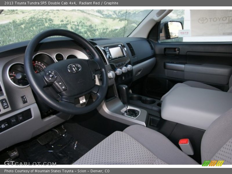 Radiant Red / Graphite 2013 Toyota Tundra SR5 Double Cab 4x4